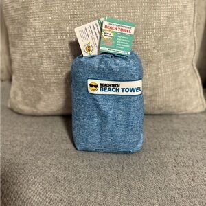 Blue Beachtech Beach Towel